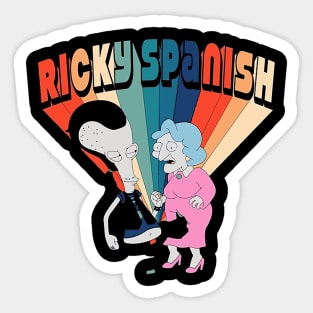 RICKY SPANISH Sticker